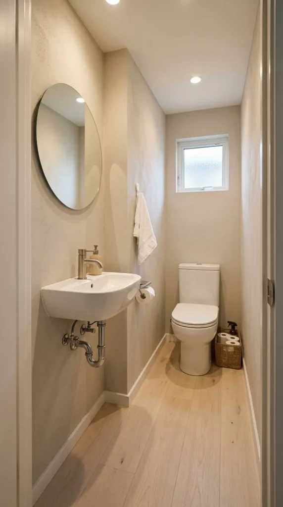 Install A Small Corner Wall-mount Washbasin