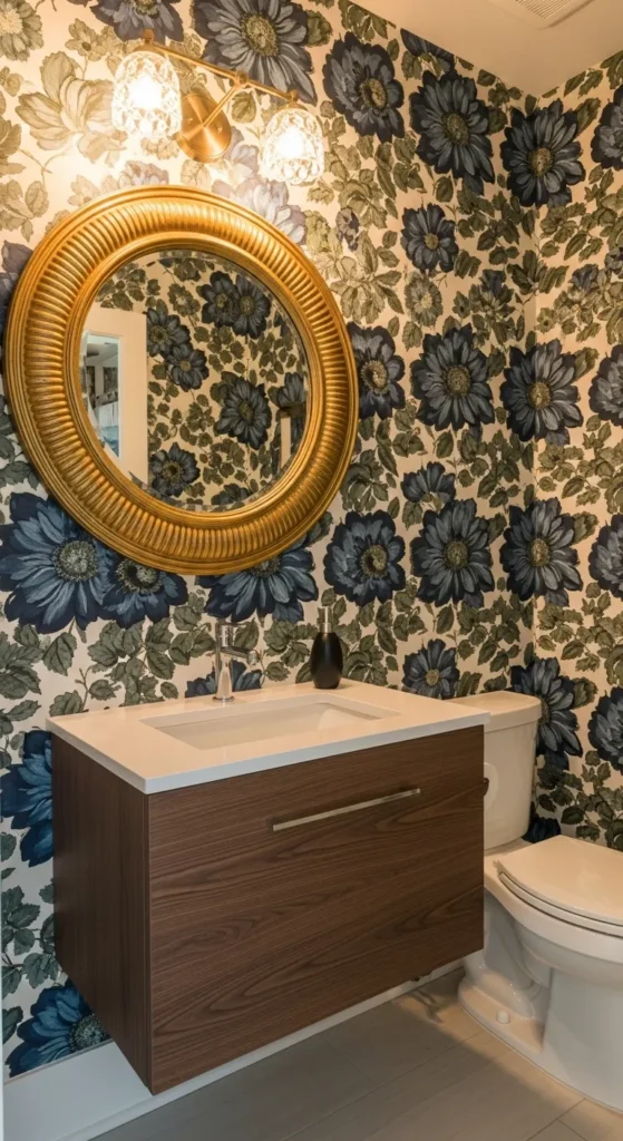 Use Bold Wallpaper to Make a Statement