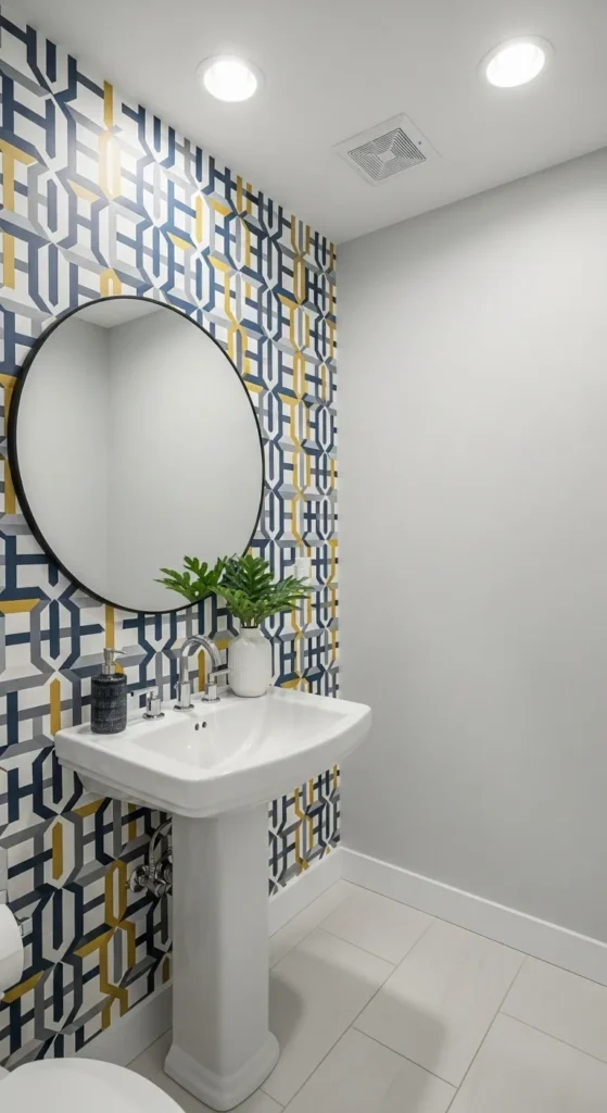 Use Removable Wallpaper or Decals