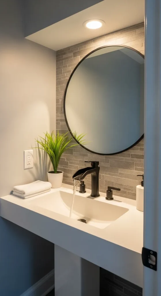 Use a Unique Faucet as a Focal Point