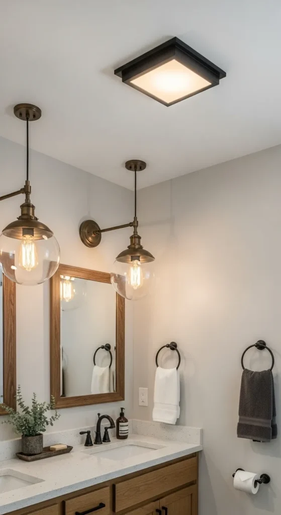 Add Industrial Lighting Fixtures