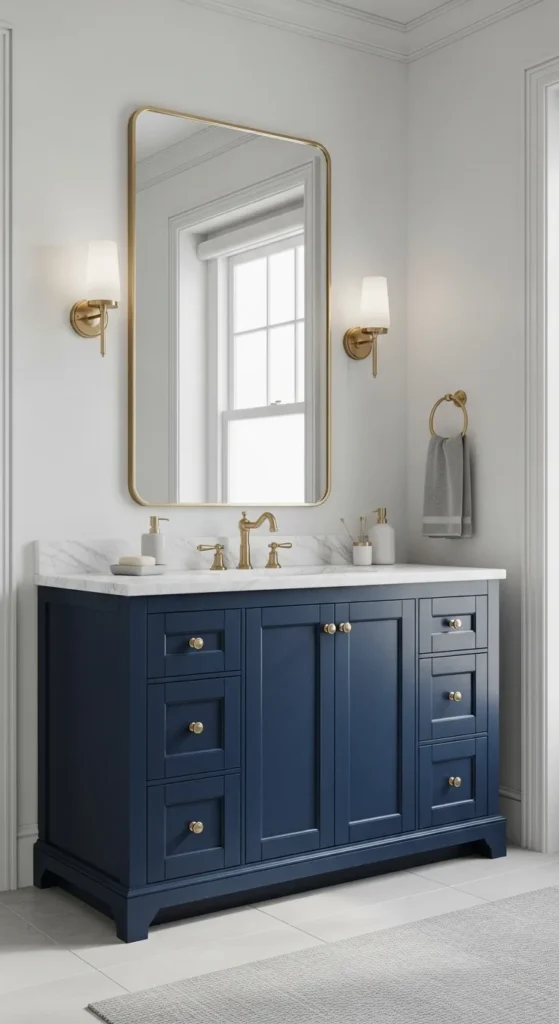 Bold Color 42 Inch Vanity For A Statement Piece