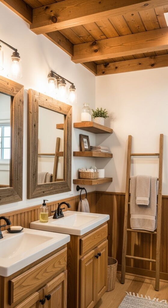 Incorporate Rustic Wood Accents