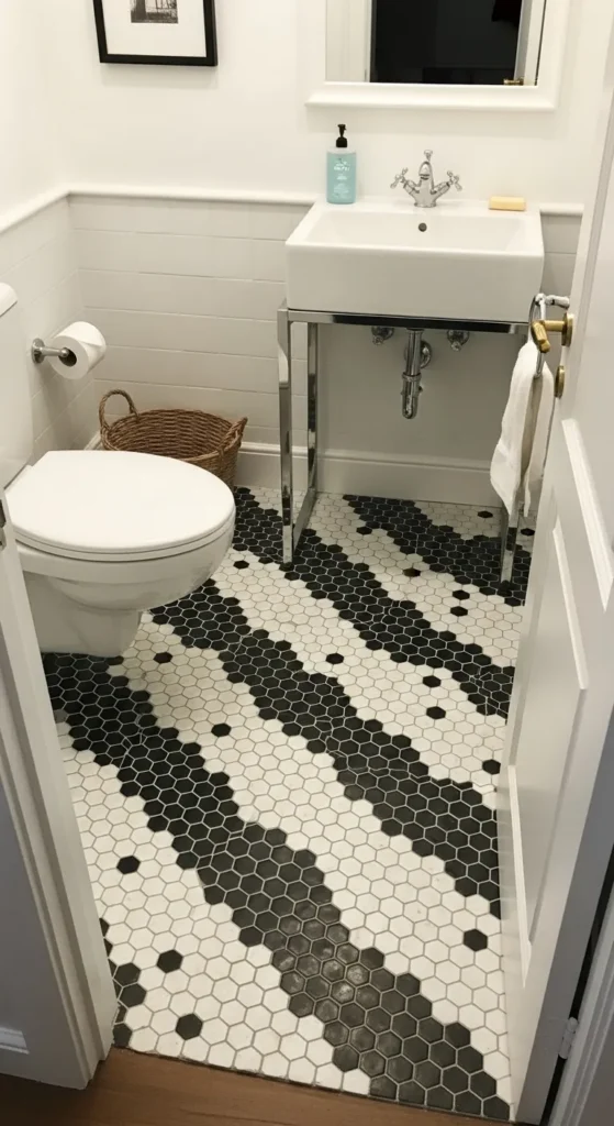 Patterned Floor Tiles