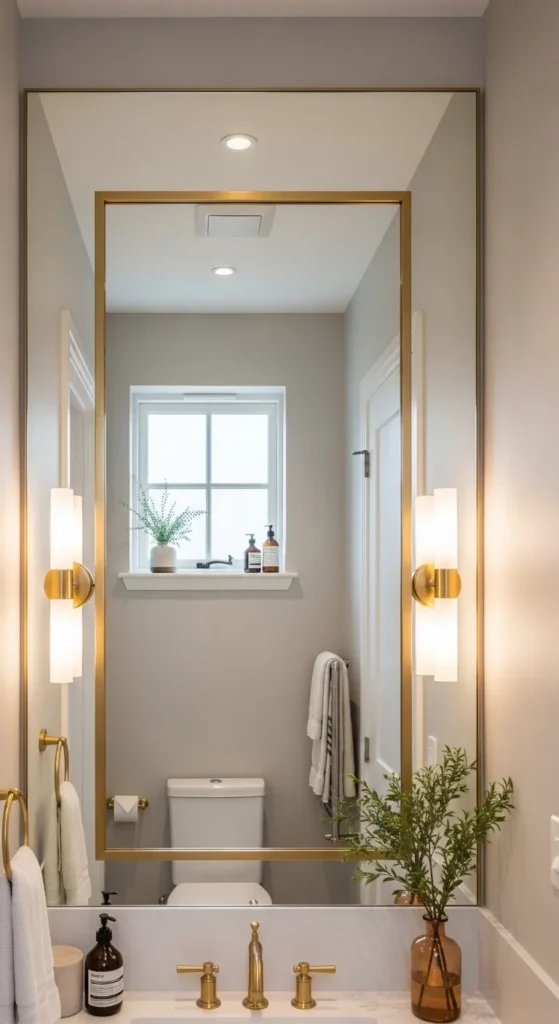 Use a Floor-to-Ceiling Mirror