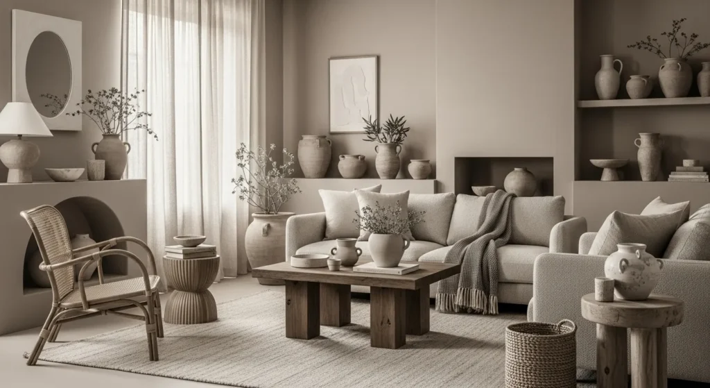 Curate an Earthy Monochrome Palette