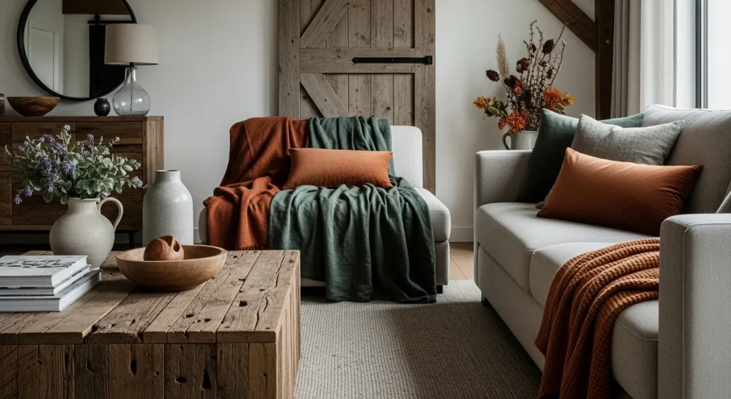 Incorporate Rustic Wood Elements