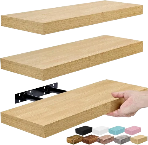 Floating Shelves for Bathroom Wall