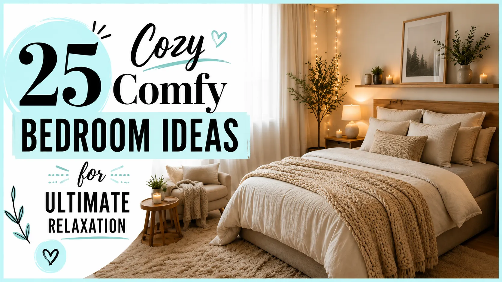 25 Cozy Comfy Bedroom Ideas for Ultimate Relaxation